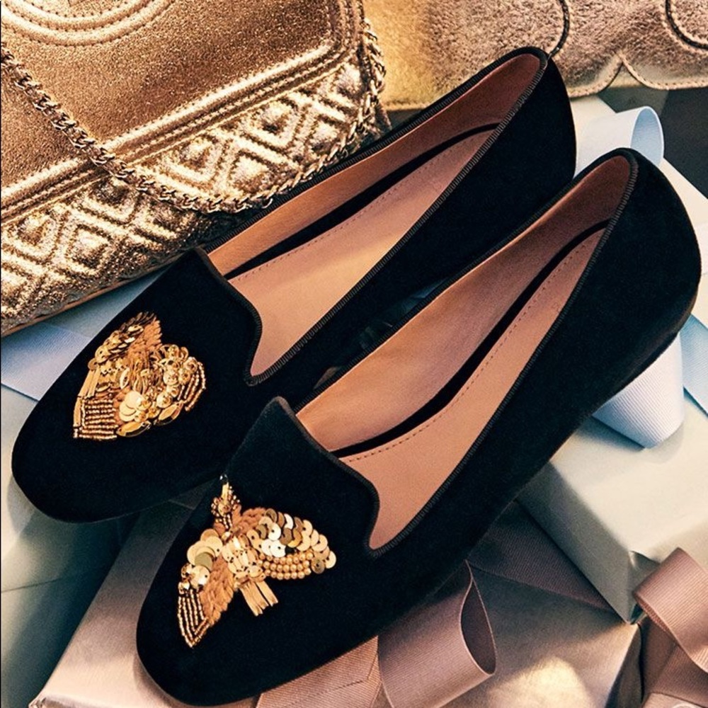COPY - Tory Burch Velvet Loafers US 9.5
